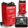 Caricabatterie Auto con Funzione di Avviamento | per Batterie fino a 60-900 Ah | 12-24V | Corrente di Avviamento 400A/12V, 700A/24V | con Ruote